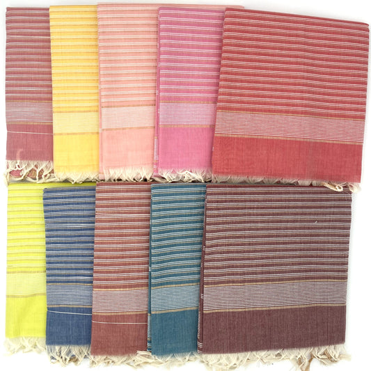 Cotton Saree - Stripes