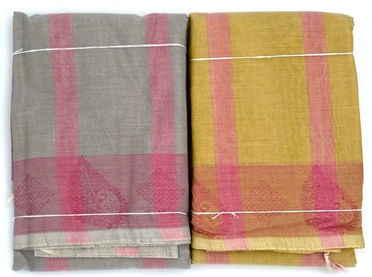 Cotton saree - Jacquard border