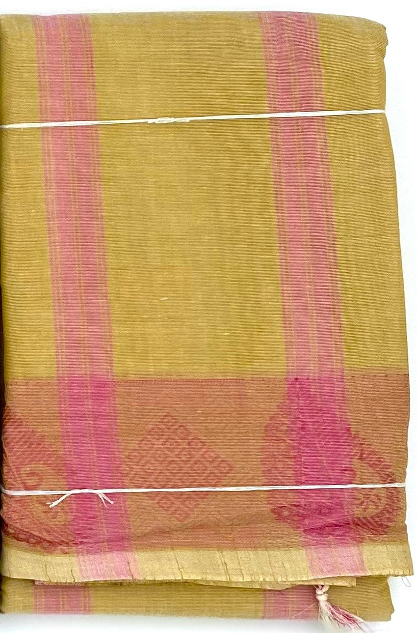 Cotton saree - Jacquard border