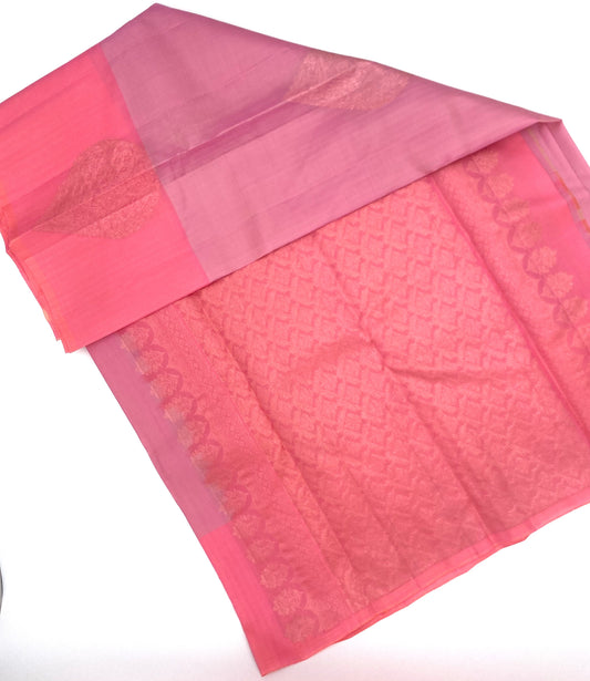 Handloom Pure Silk Saree - Thilagam Motif