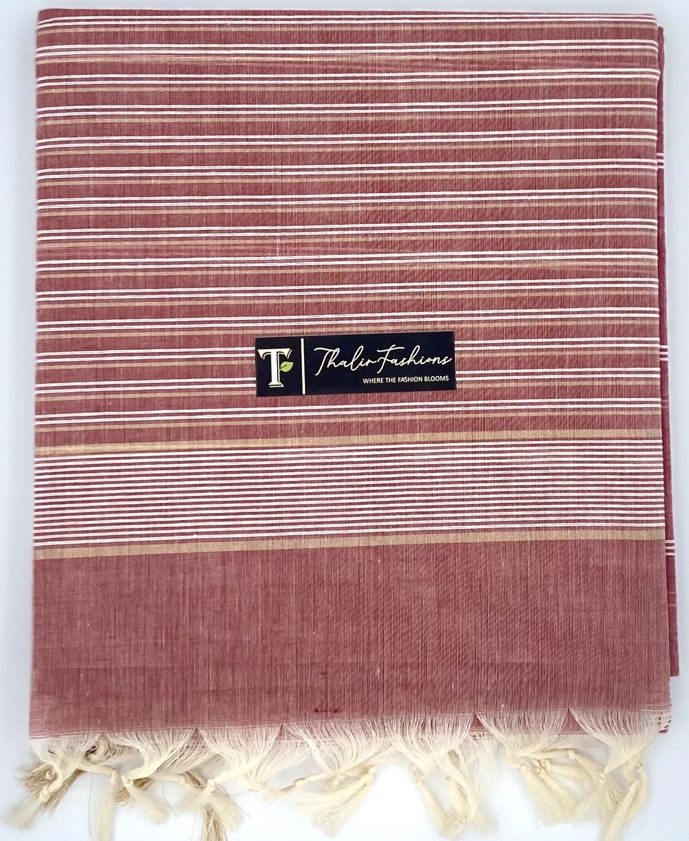 Cotton Saree - Stripes