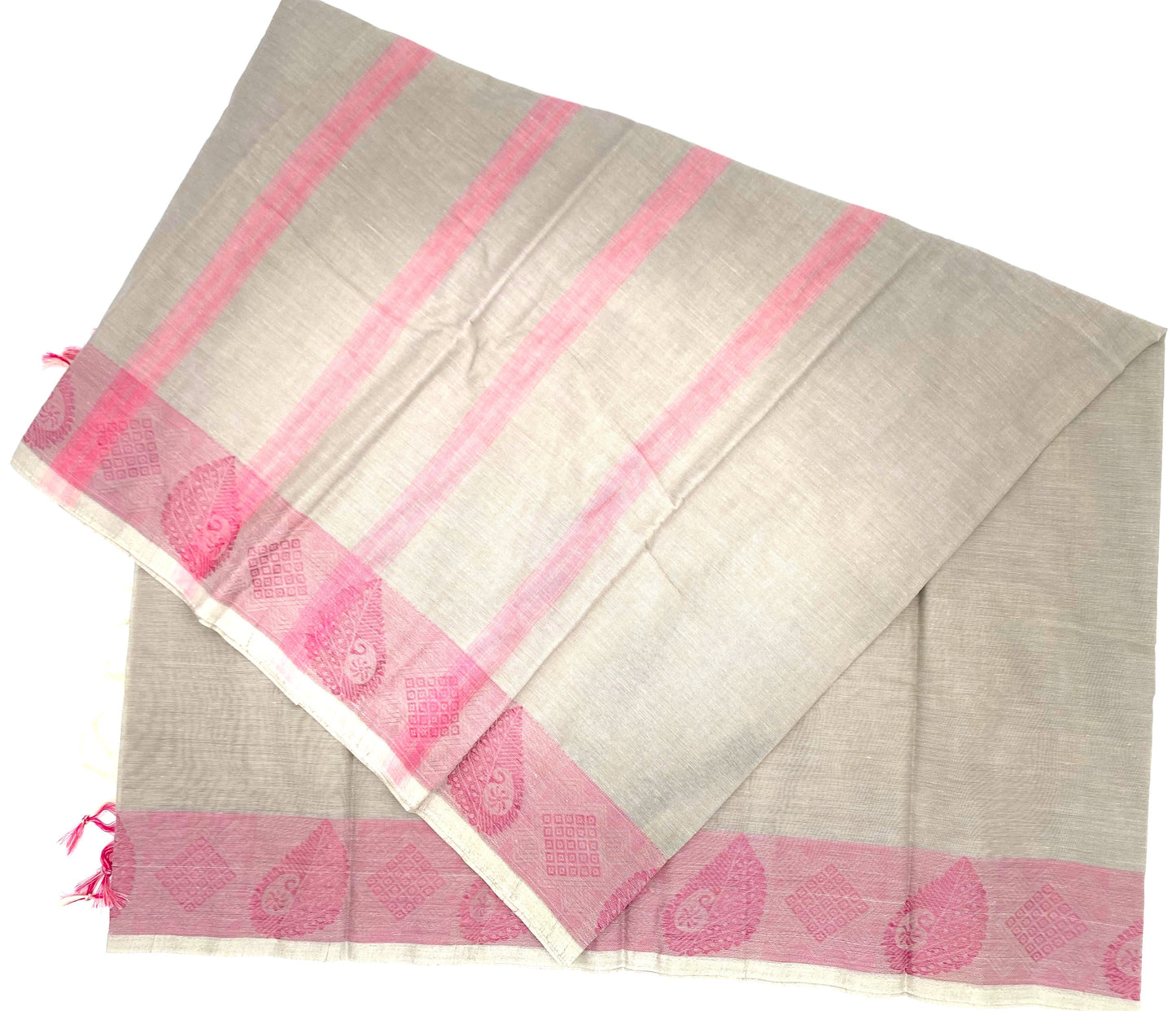 Cotton saree - Jacquard border